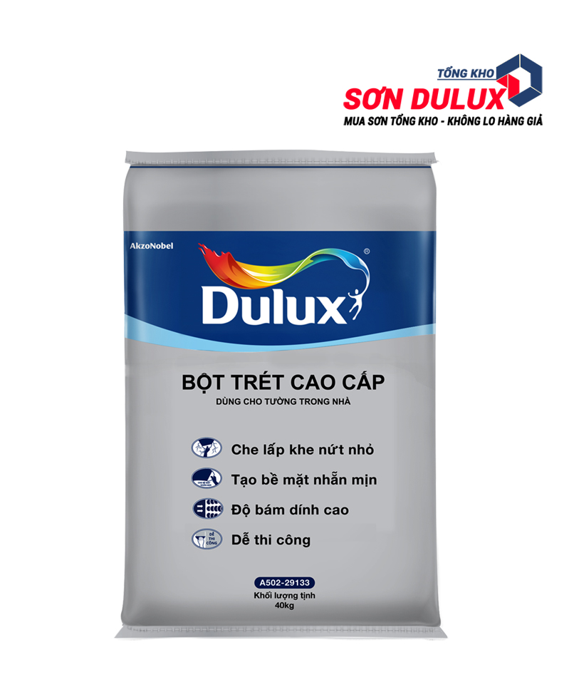 Bột bả cao cấp trong nhà Dulux - B347