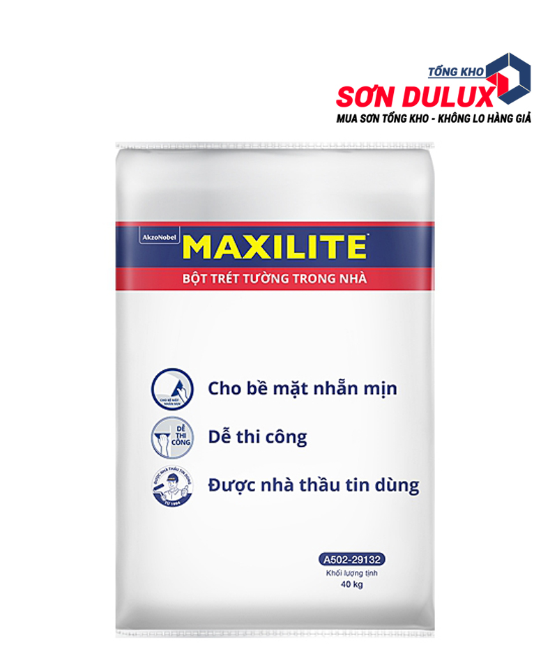 Bột trét tường trong nhà Maxilite A502