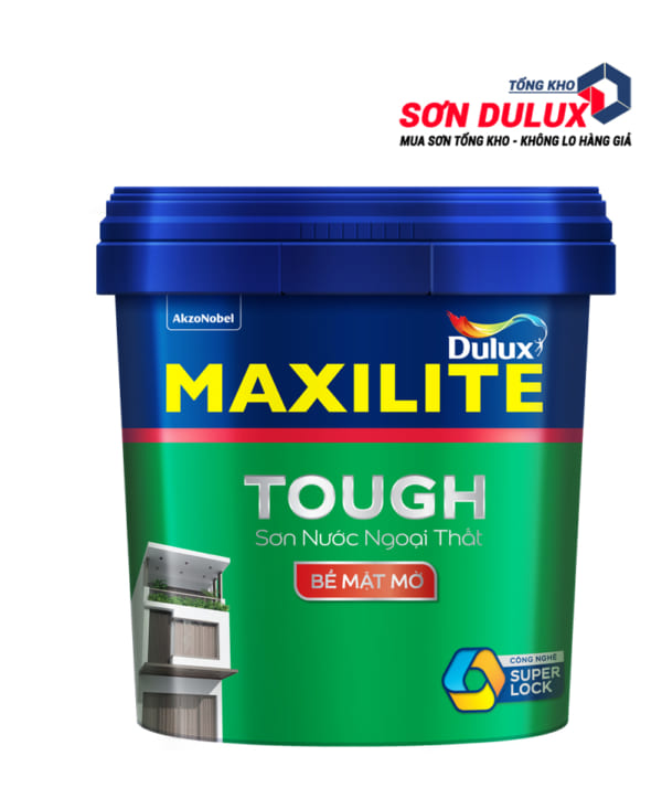 Sơn ngoài trời bề mặt mờ Maxilite Tough - 28C