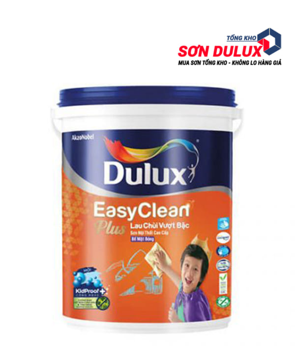 Sơn nội thất Dulux Easy Clean Plus lau chùi vượt bậc bóng 74AB